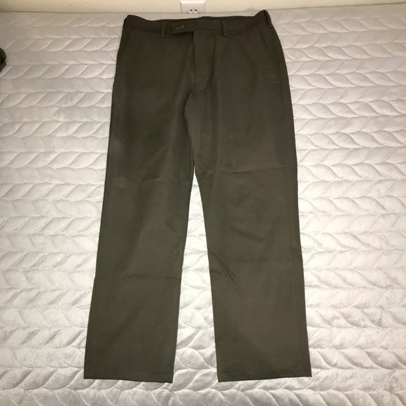 Uniqlo Dark Green Chinos - Picture 1 of 2
